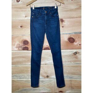 7 for all man kind skinny jeans. Women’s 24